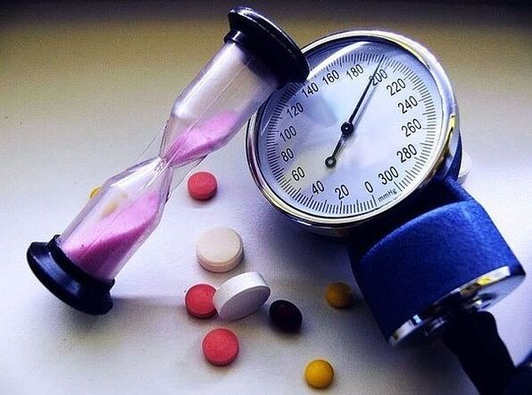 pression dans l'hypertension